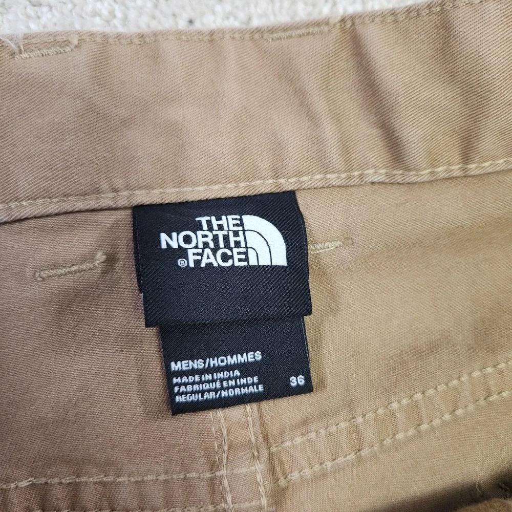 North Face‎ Pants Men 36x30 Field Chino Stretch Beige Hiking Outdoor